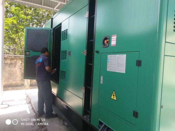 Tổ máy phát điện CiG, động cơ Cummins tại Makalot Hải Dương, Việt Nam