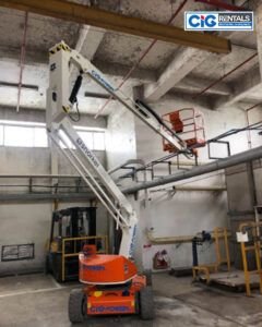 9+ xe nâng dạng gấp khúc được sử dụng nhiều nhất