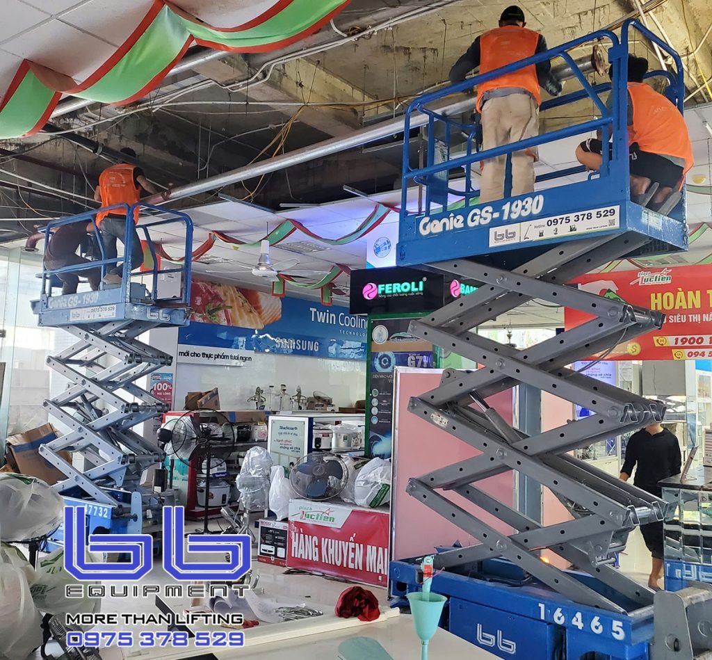 BB Rental chuyên cho thuê xe nâng người uy tín