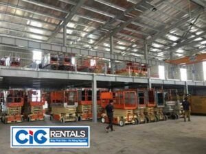 CIG – Đại lý xe nâng người chính hãng, cung cấp toàn quốc