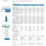Xe nâng dạng cắt kéo Genie GS-3232