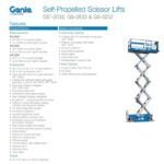 Xe nâng dạng cắt kéo Genie GS-3232