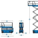 Xe nâng dạng cắt kéo Genie GS 4047