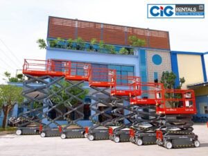 4 loại xe nâng người dạng cắt kéo phổ biến (+Báo Giá)