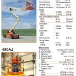 Xe nâng người dạng ống lồng JLG 450A/AJ