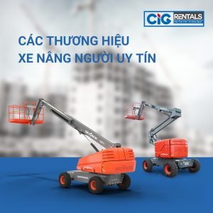 Các thương hiệu xe nâng người uy tín tại Việt Nam