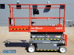 Giới Thiệu Về Xe Nâng Người Cắt Kéo Skyjack SJ3219