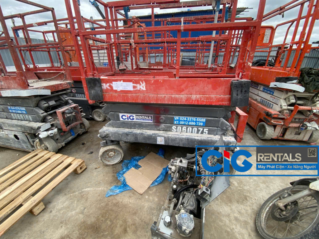 CIG Power chuyên cho thuê xe nâng Skyjack Quảng Ninh