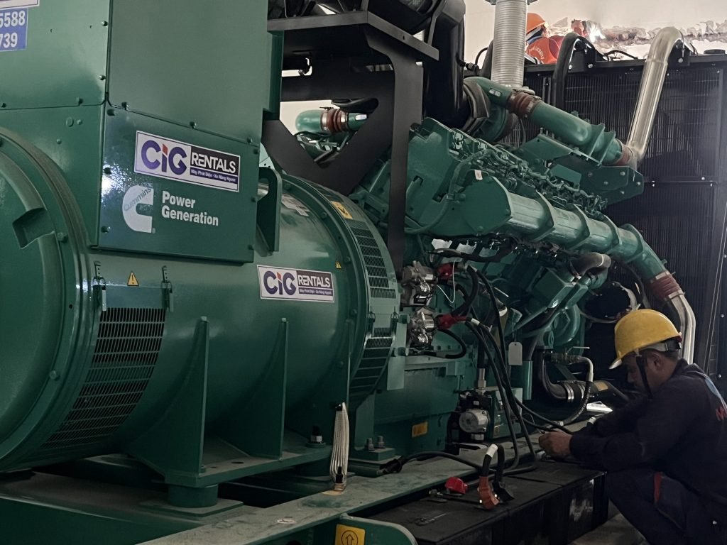 Lắp đặt máy phát điện Cummins 2500kVA