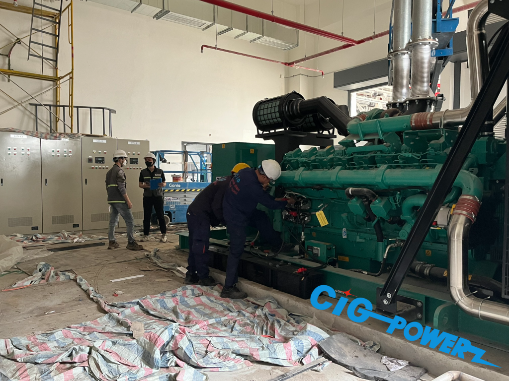Máy phát điện cho nhà máy - CIG Power