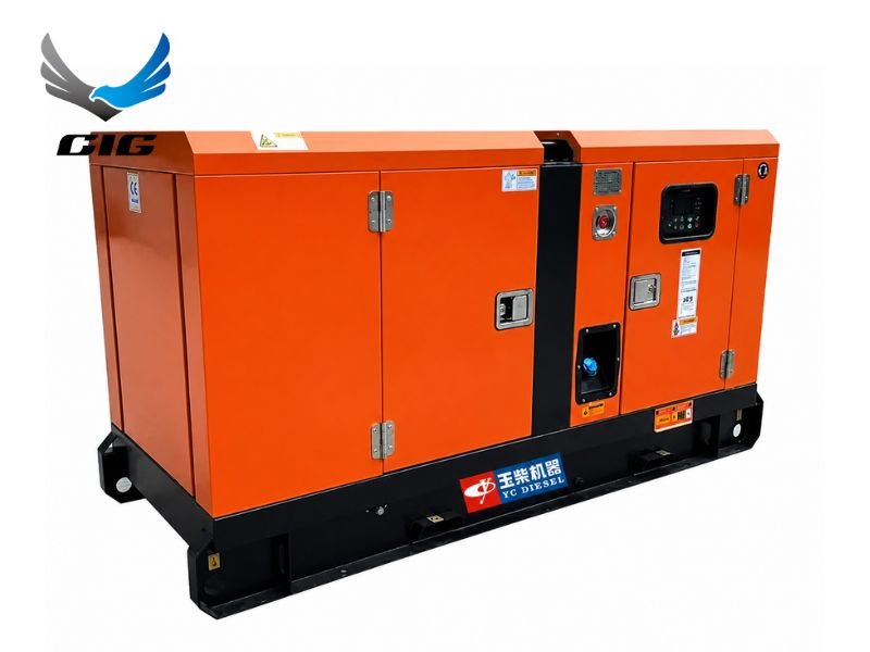 Vỏ chống ồn bên ngoài được sơn tĩnh điện chống ăn mòn