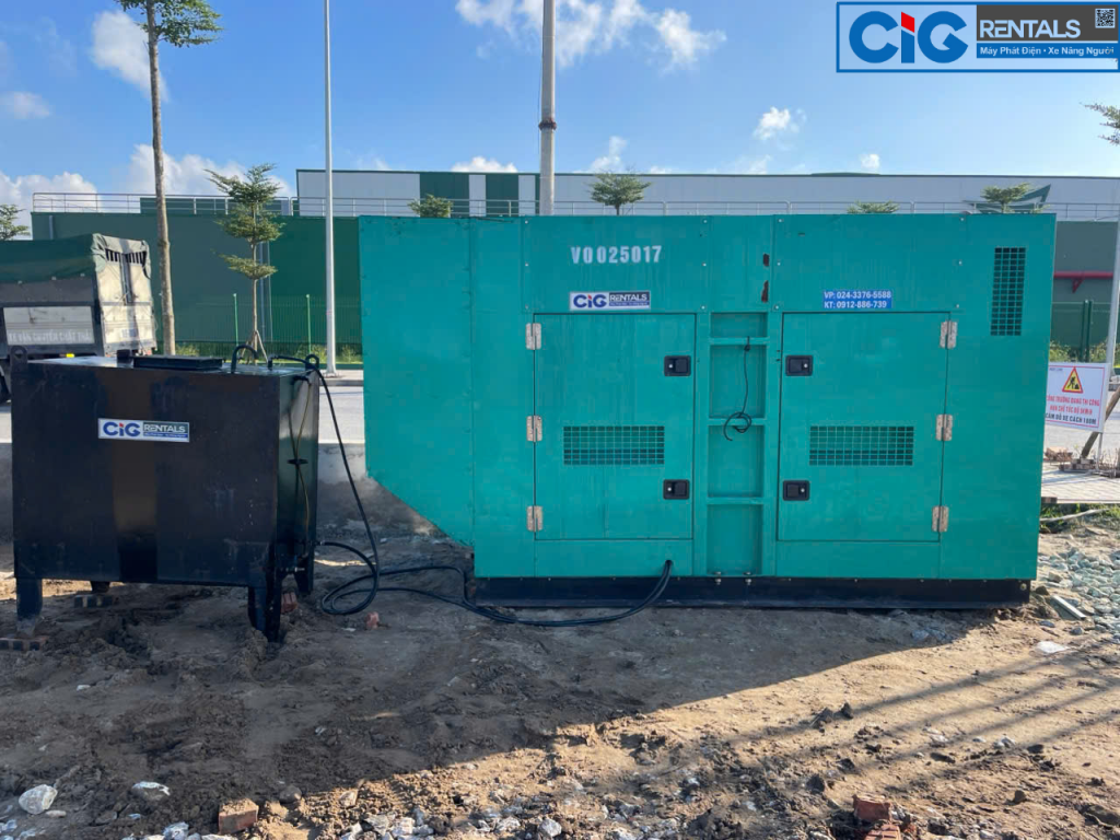 CIG Power cho thuê máy phát điện tại Vinhomes Vũng Áng