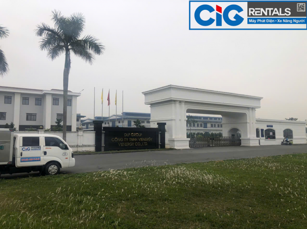 Dịch vụ cho thuê xe nâng người tại Ninh Bình CiG Power