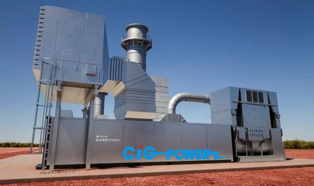 Máy phát điện Turbine dùng cho trung tâm dữ liệu lớn AI CiG