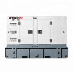 Máy phát điện Weichai màu trắng