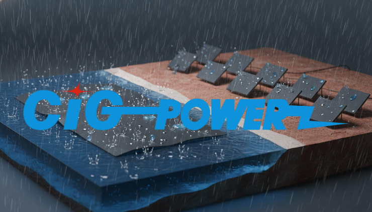 Thiết kế Hydrovoltic. điện từ những hạt mưa