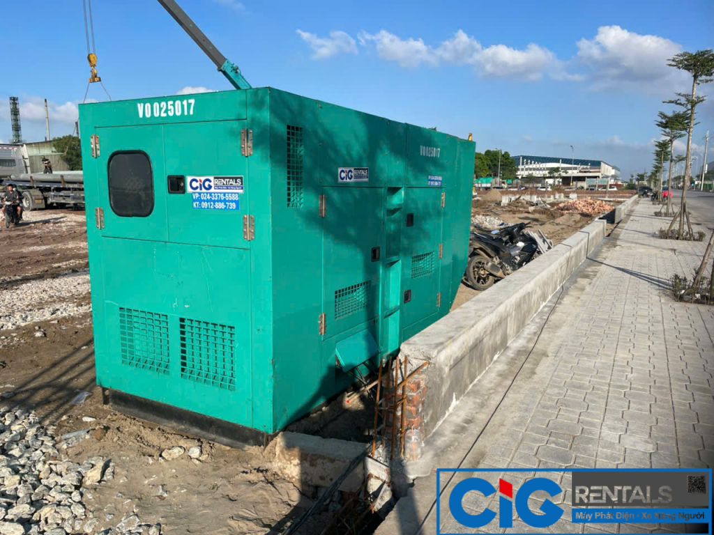 Thuê máy phát điện Thuận thành 3, Bắc Ninh CiG Power