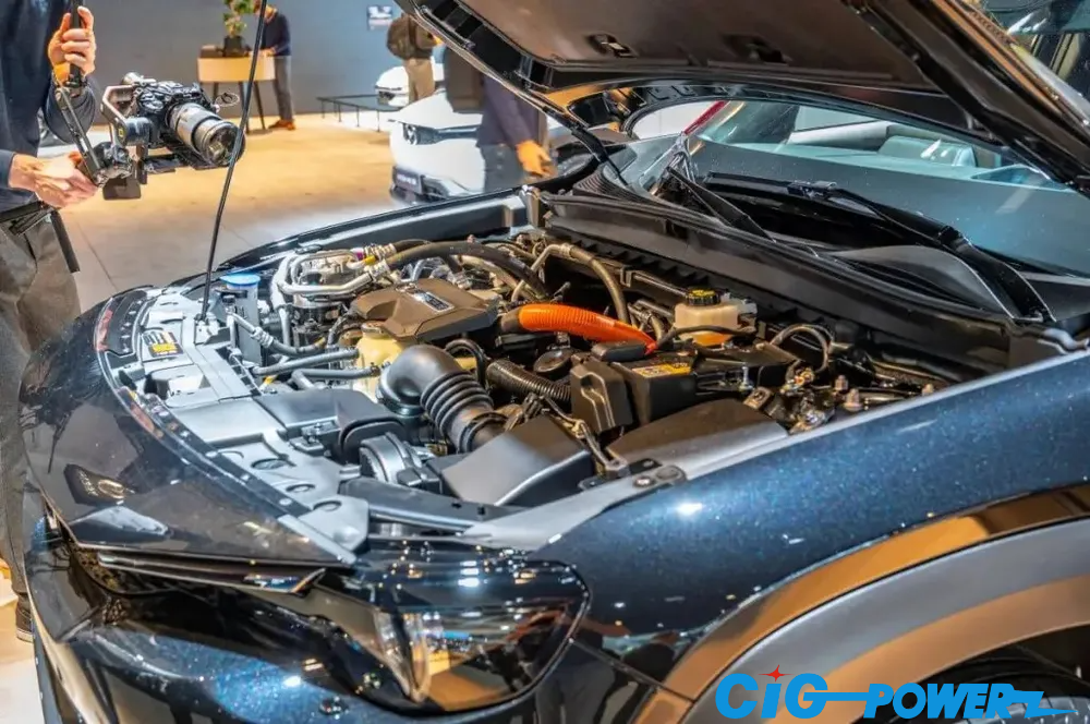 Hình ảnh thiết kế xe hybrid tiên tiến CiG