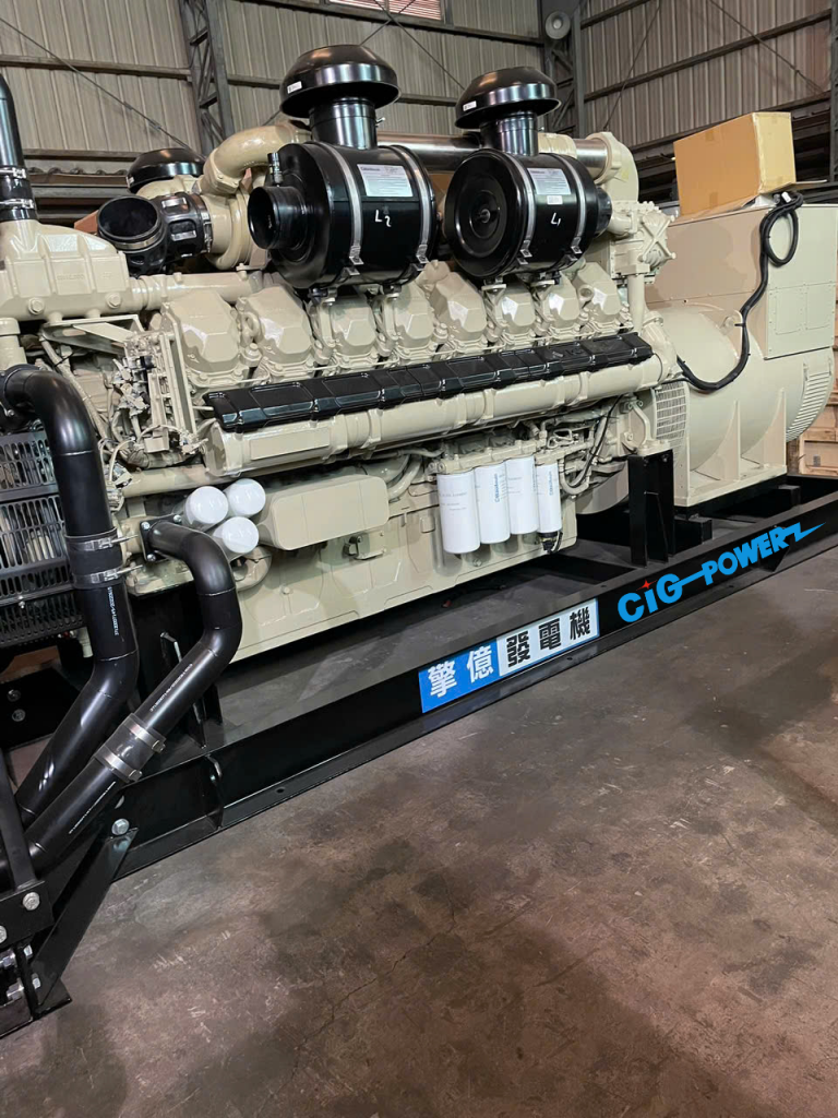 Máy phát điện CiG Power 3000kW tại trung tâm dữ liệu lớn IDC