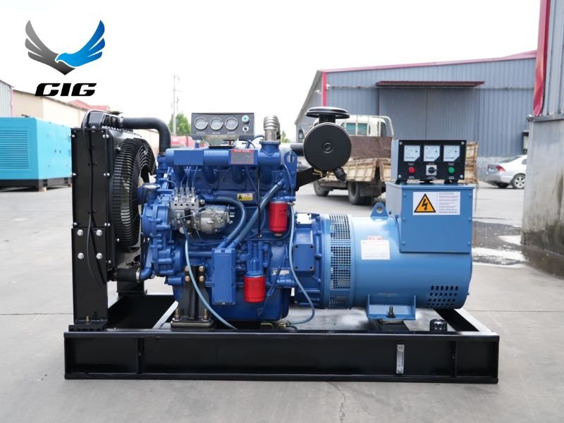 Máy phát điện được sử dụng phổ biến tại các nhà máy, khu công nghiệp