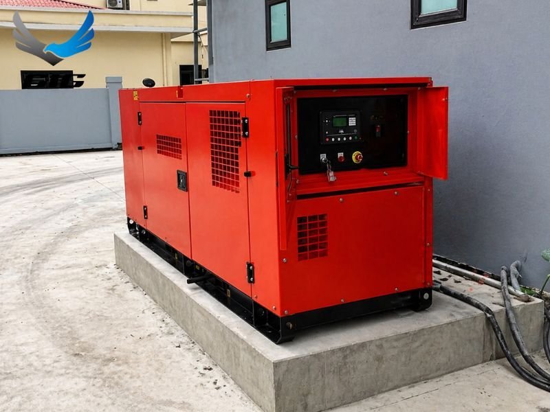 Đặt máy phát điện ở ngoài trời