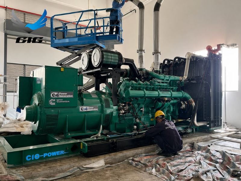Kiểm tra tổng thể thiết bị trước khi vận hành máy
