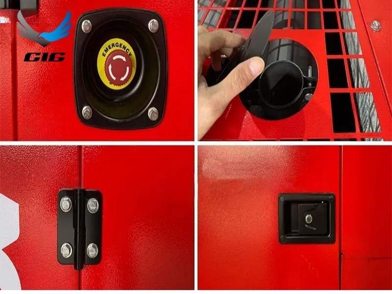 Vỏ siêu cách âm của máy phát điện
