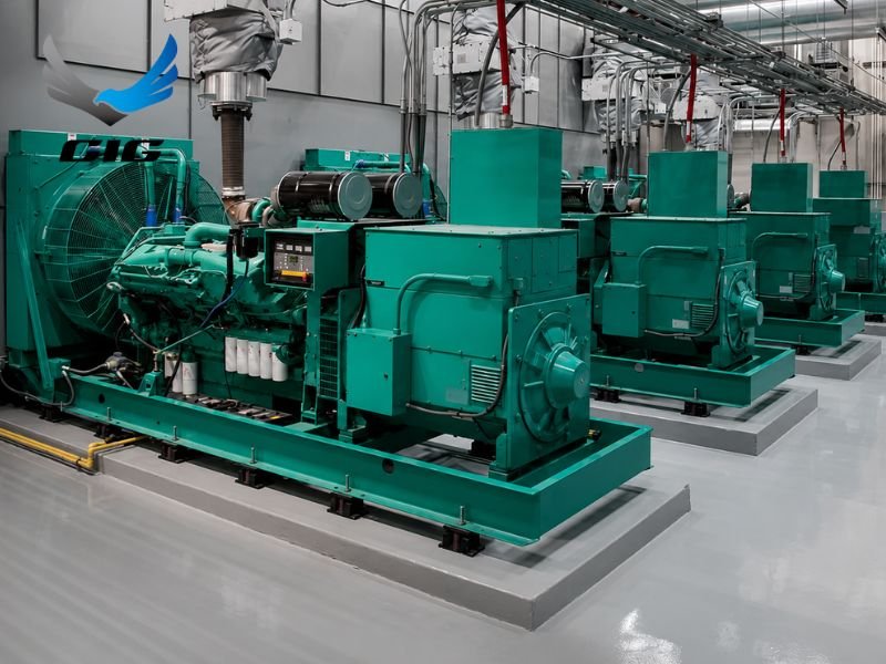 Tiến hành chạy thử máy phát điện để kiểm tra tình trạng máy