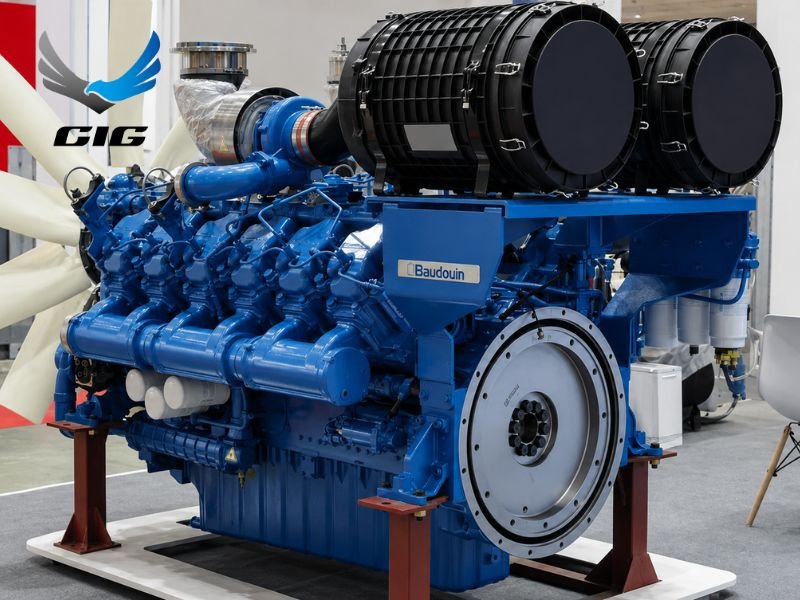 Baudouin là thương hiệu động cơ diesel nổi tiếng
